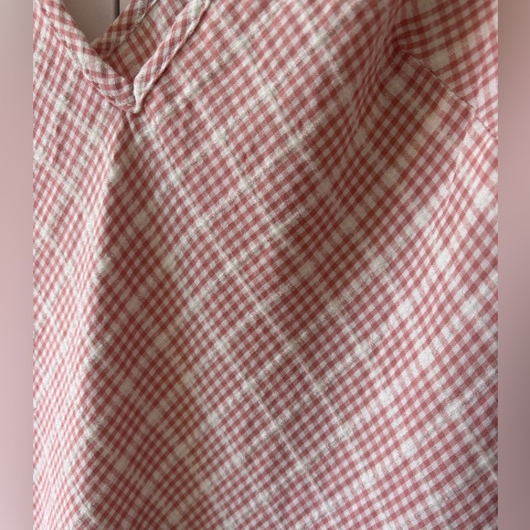 Flounce London Midi Cami Dress in Pink and White Check - Picture 8 of 11
